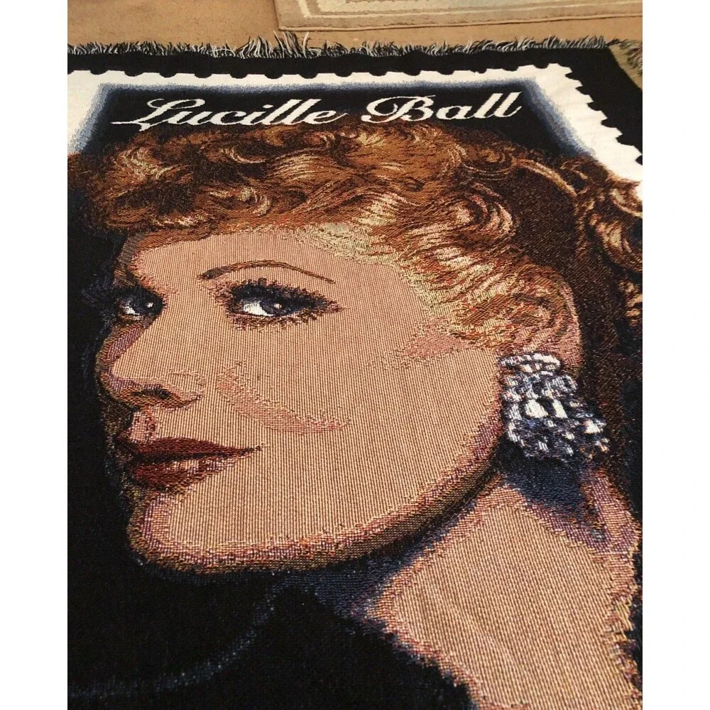 Lucille Ball 2001 USPS Stamp Wall Hanging Tapestry The Rug Barn 40